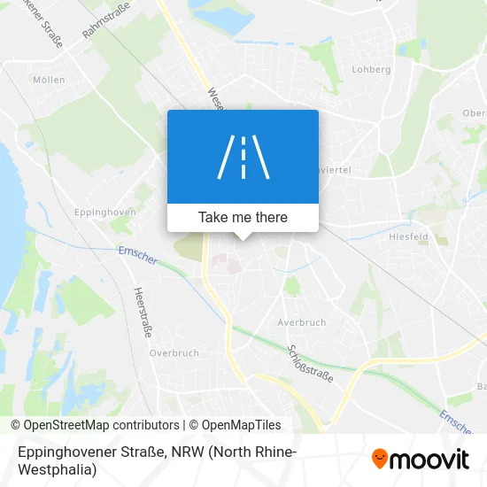 Карта Eppinghovener Straße