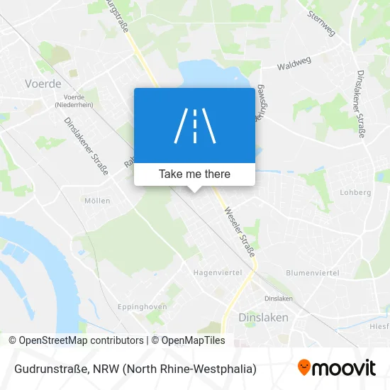 Карта Gudrunstraße