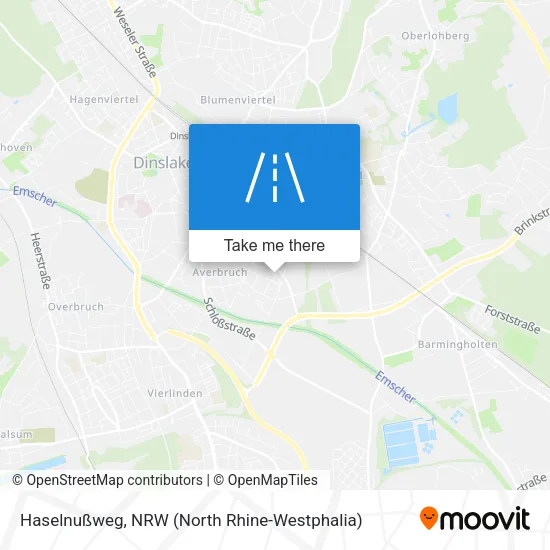 Карта Haselnußweg
