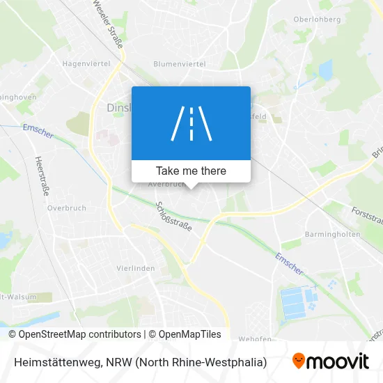 Heimstättenweg map
