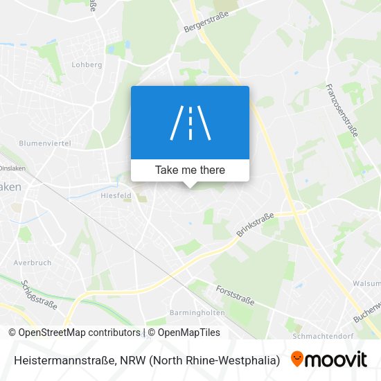 Heistermannstraße map