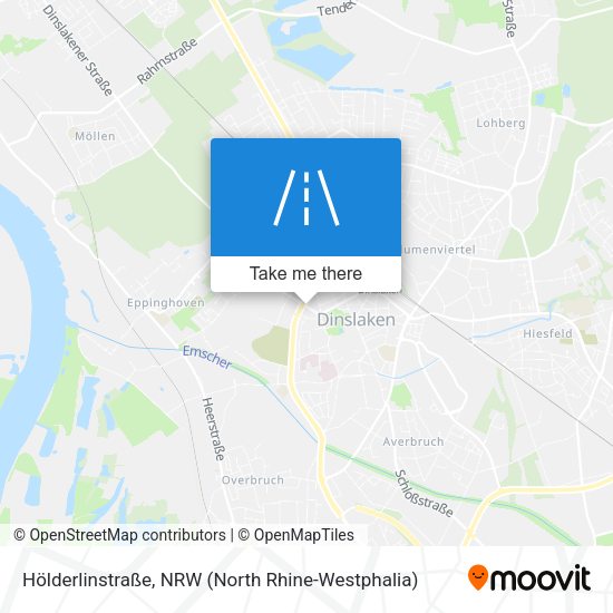 Hölderlinstraße map