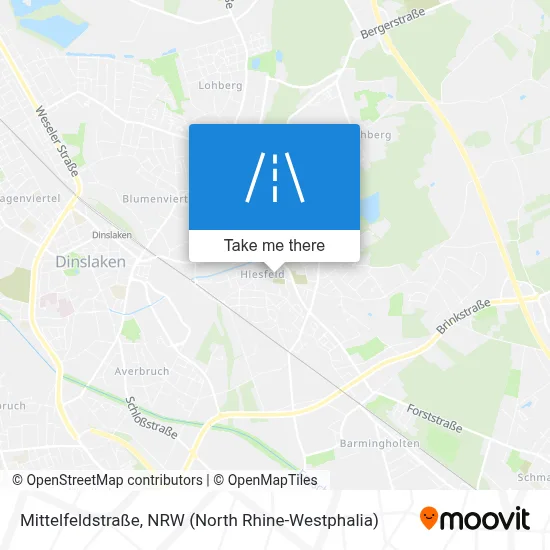 Mittelfeldstraße map