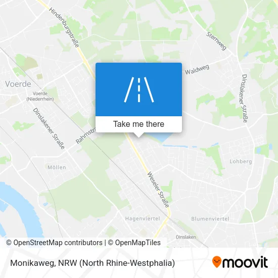 Карта Monikaweg