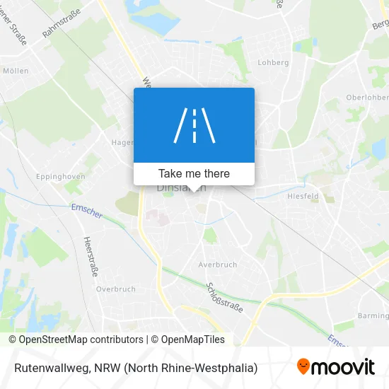 Карта Rutenwallweg