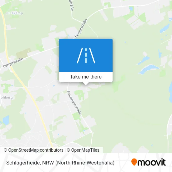 Карта Schlägerheide