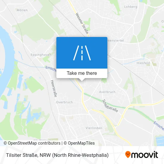 Tilsiter Straße map