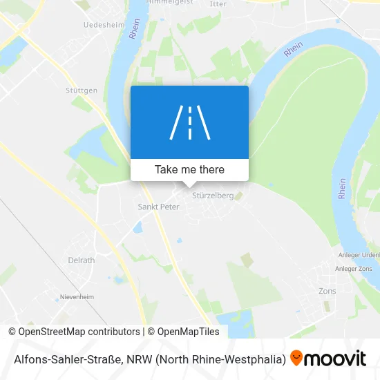 Alfons-Sahler-Straße map