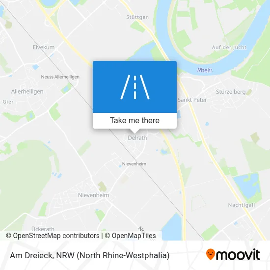 Am Dreieck map