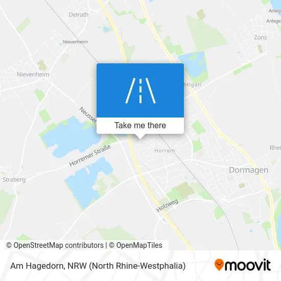 Карта Am Hagedorn