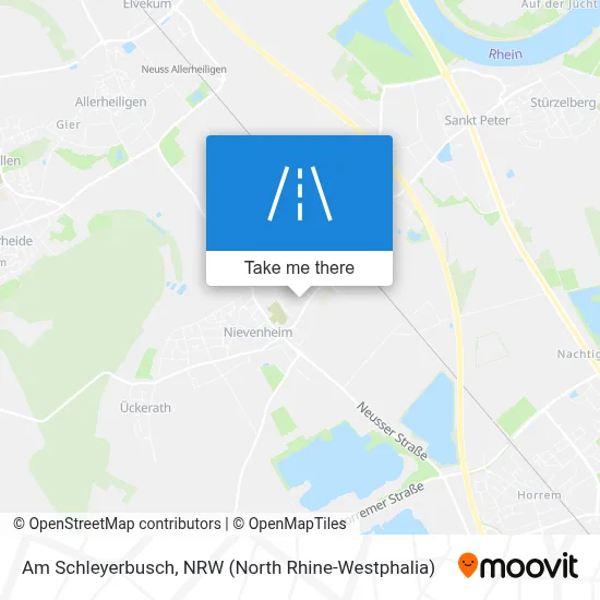 Am Schleyerbusch map