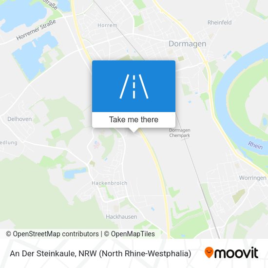 An Der Steinkaule map