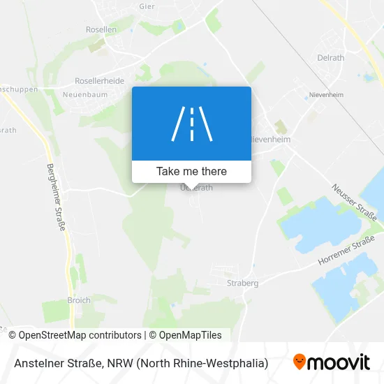 Anstelner Straße map