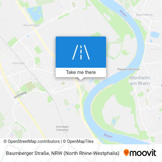 Baumberger Straße map