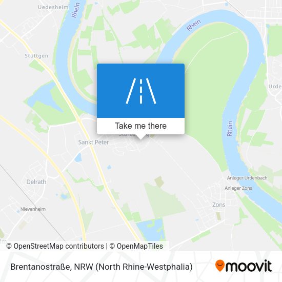 Brentanostraße map