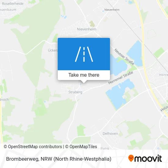 Brombeerweg map