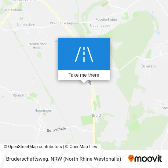 Bruderschaftsweg map