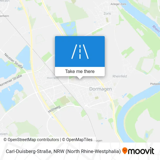 Карта Carl-Duisberg-Straße