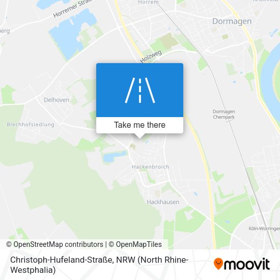 Christoph-Hufeland-Straße map