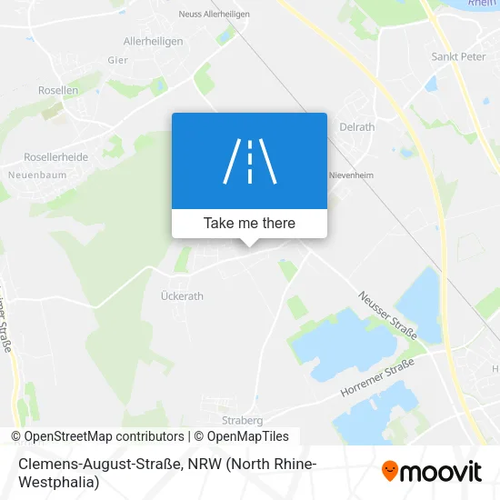 Clemens-August-Straße map