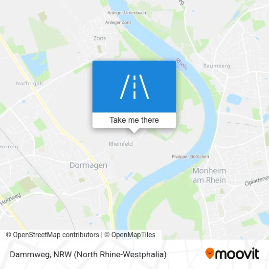 Карта Dammweg