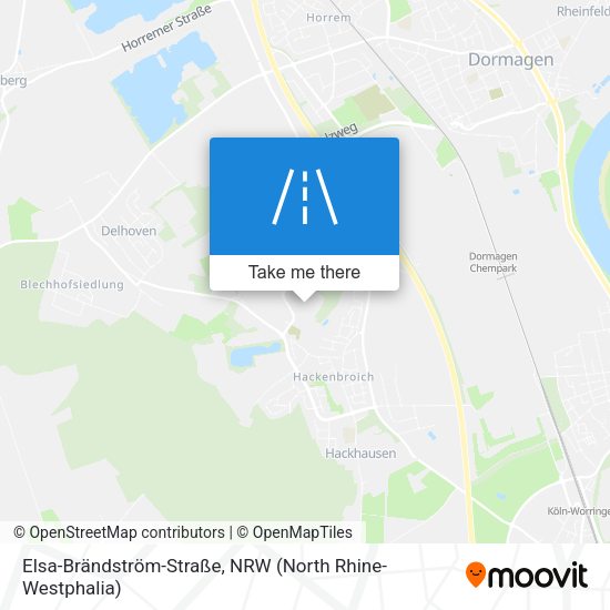 Elsa-Brändström-Straße map