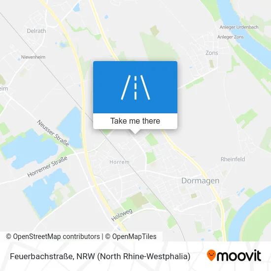 Feuerbachstraße map