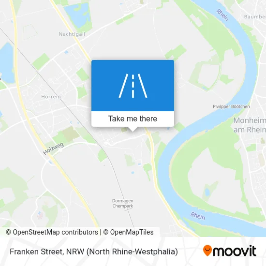 Frankenstraße map