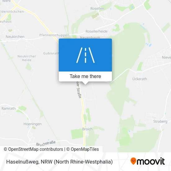 Карта Haselnußweg