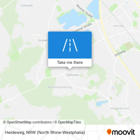 Карта Heideweg