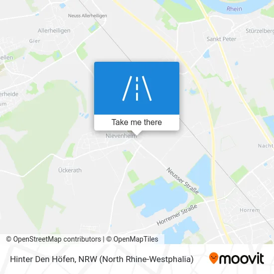 Hinter Den Höfen map