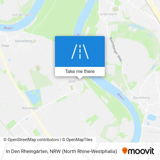 Карта In Den Rheingärten