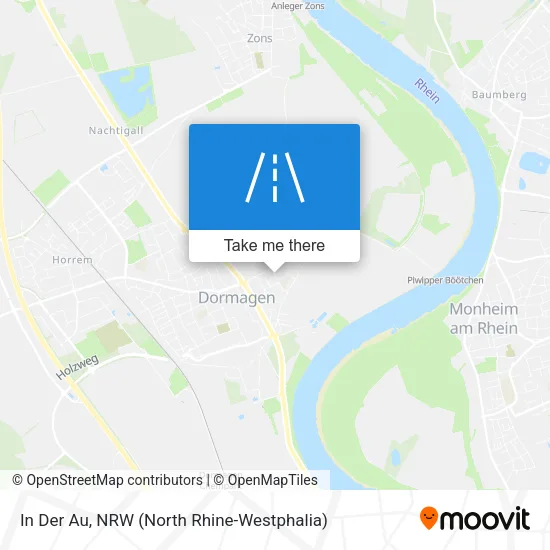 Карта In Der Au
