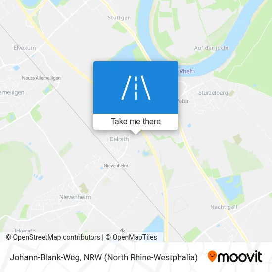 Johann-Blank-Weg map