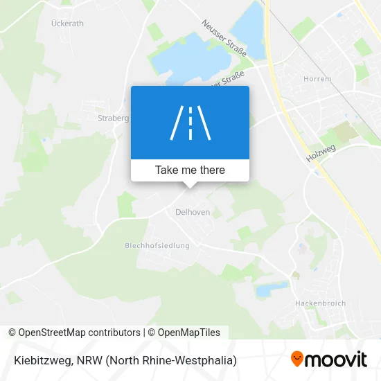 Карта Kiebitzweg