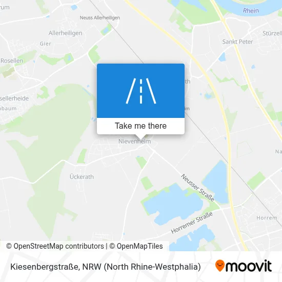 Kiesenbergstraße map