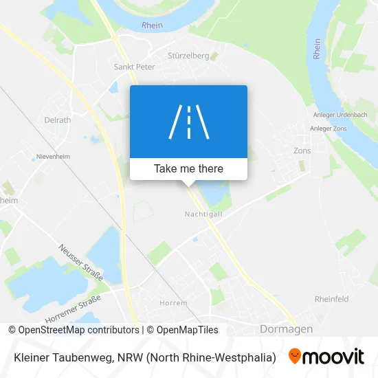 Kleiner Taubenweg map