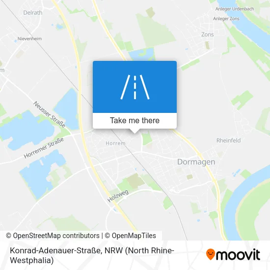 Konrad-Adenauer-Straße map