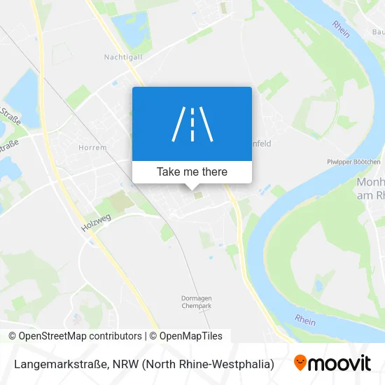 Карта Langemarkstraße