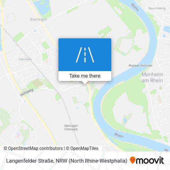 Langenfelder Straße map