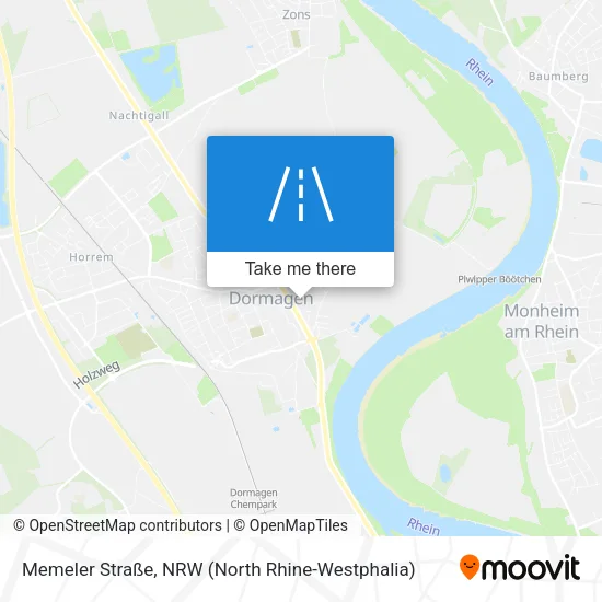 Memeler Straße map