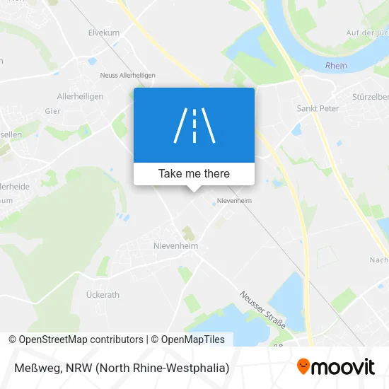 Карта Meßweg