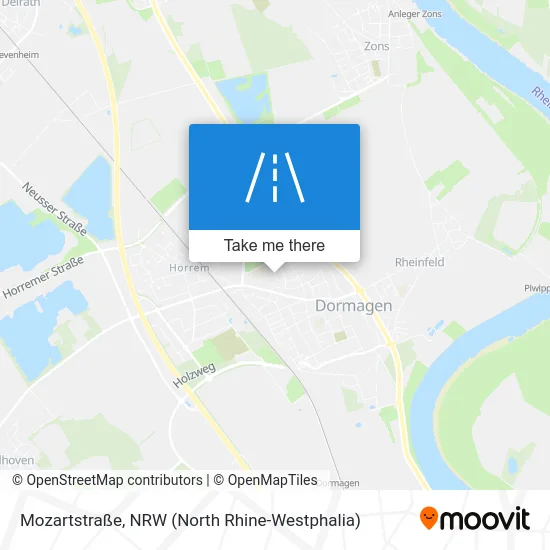 Карта Mozartstraße