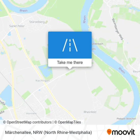 Карта Märchenallee