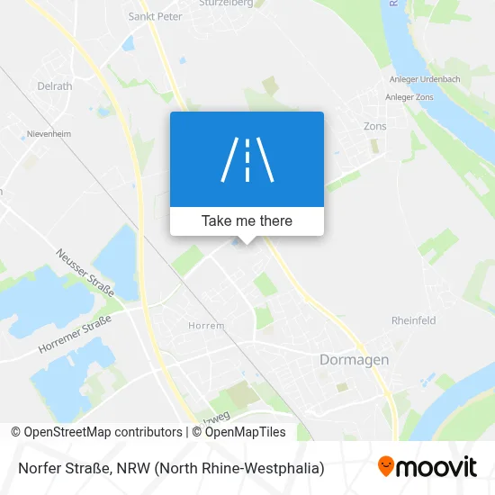 Norfer Straße map