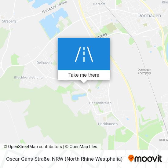 Oscar-Gans-Straße map