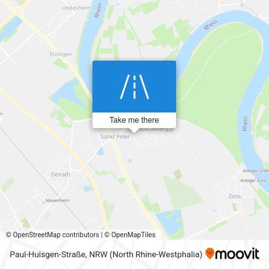 Paul-Huisgen-Straße map