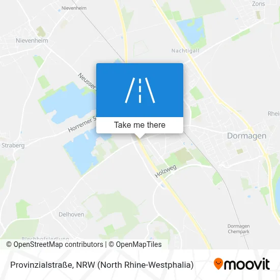 Provinzialstraße map