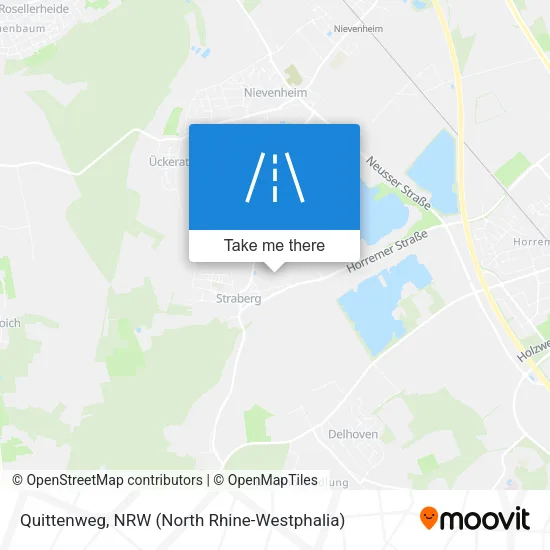 Карта Quittenweg