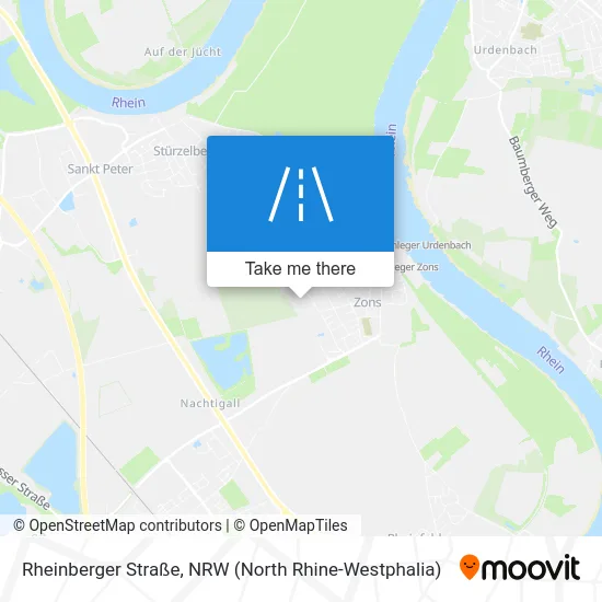 Rheinberger Straße map
